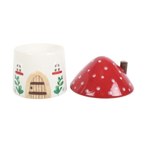 Serano Mushroom House Oil Burner and Wax Warmer