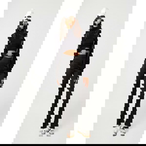 Pink Vanilla Sports Flare Trousers