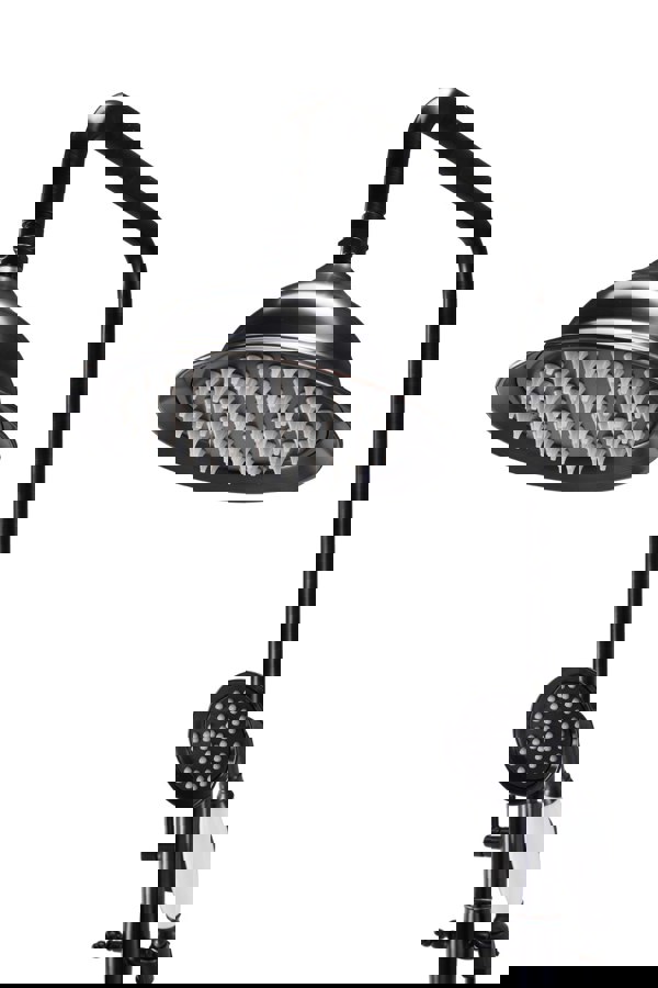 Living and Home Dual-control Retro Bathroom Shower Head Set