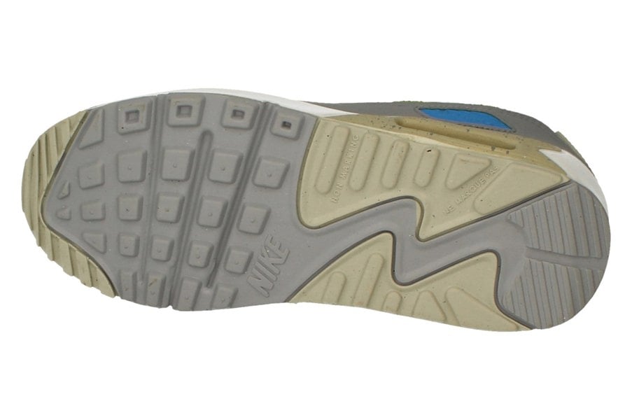 Nike Air Max 90 GS Trainers Dv3483  100 - White Chlorophyll 100 - Photo 4