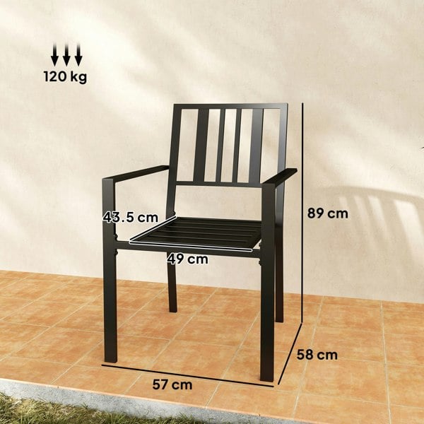 Garden Dining Chair Set