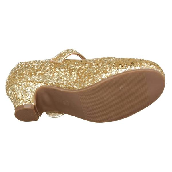 Spot On Girls Spot On kitten Heel Ankle Strap Party Shoes H3089