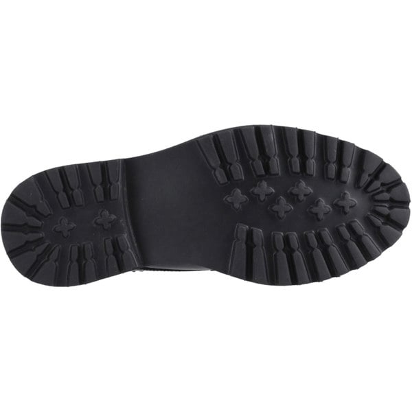 Hush Puppies Gabi Lace Up Leather Girls's Black Brogues