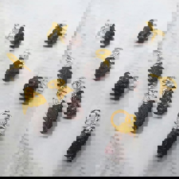 Harfi Bell Birthstone Pendant Charms