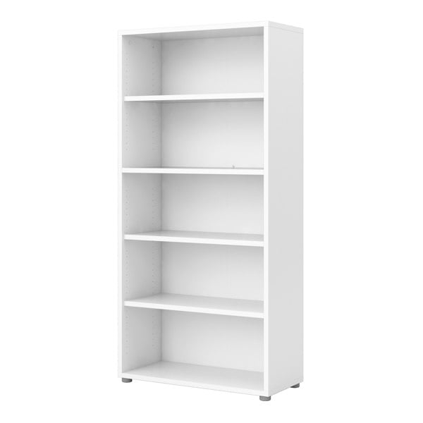 Furniture To Go Prima Bookcase 4 Shelves in White