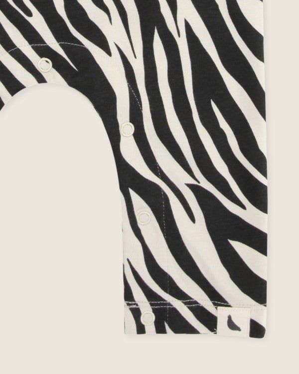 Multicolour Zebra Streak Print Romper - image 5