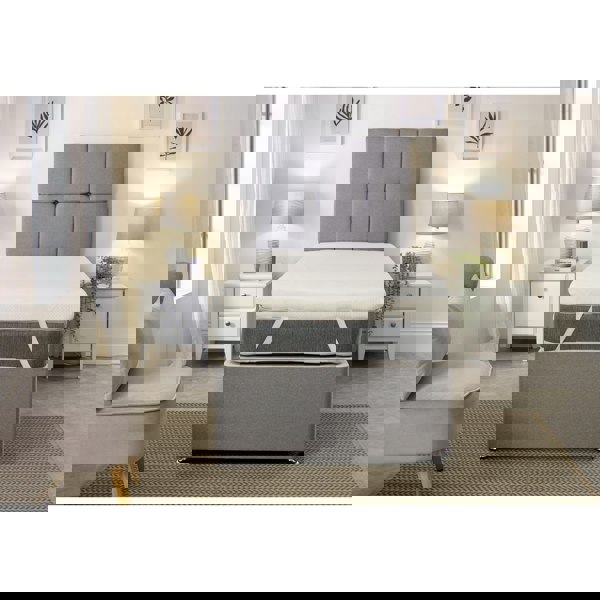 eXtreme Comfort Westwood Fabric Mattress Topper - 3" Deep, Plush Comfort, Breathable Design