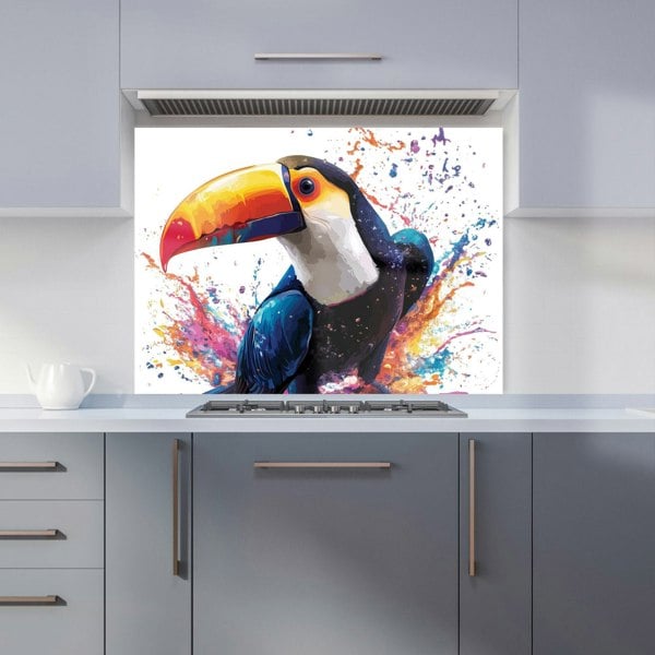 Warren Reed - Designer Toucan's Splash of Vivid Life Kitchen Splashback