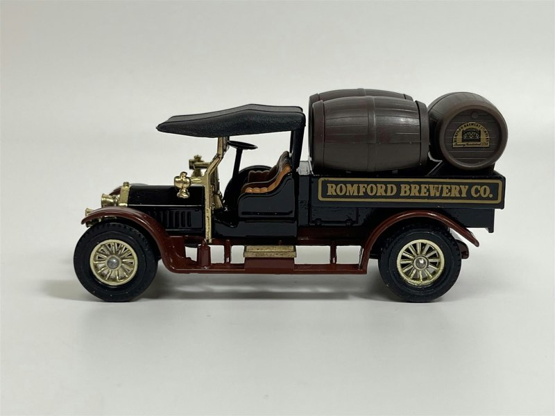MCSlots Crossley Beer Lorry 1918 Romford Brewery Company 1:47 Models of Yesteryear Matchbox Y26D S6