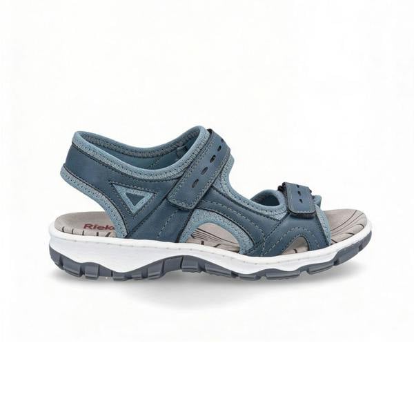 Rieker Rieker CLARA Womens Hiking & Trail Sandals Blue