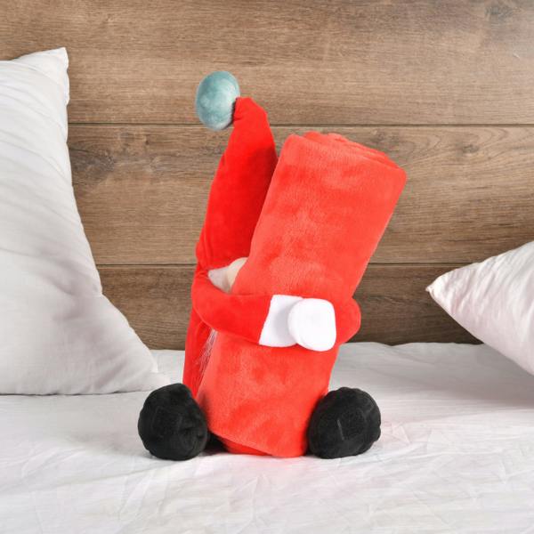 Smart Living Novelty Gonk Throw - 100x85cm - Red