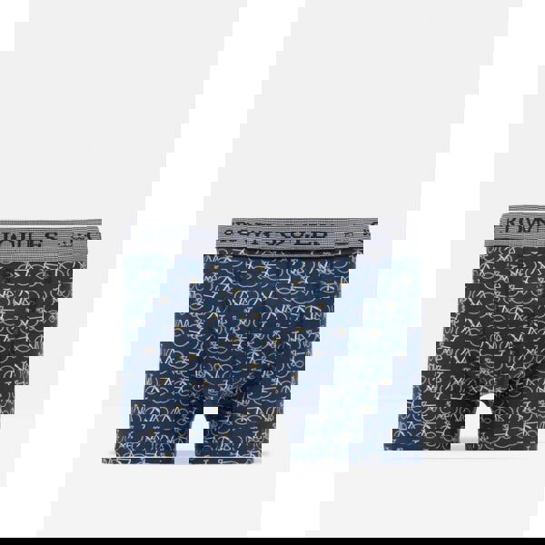 Joules PUT A SOCK IN IT Mens Cotton Socks Navy Bikes