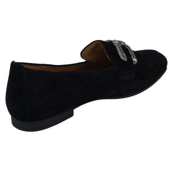 Gabor Ladies Gabor Smart Casual Loafer With Decorative Chain Detail 65.210