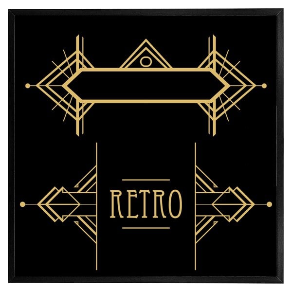 Benjamin Tate Design Art deco retro (Picutre Frame)