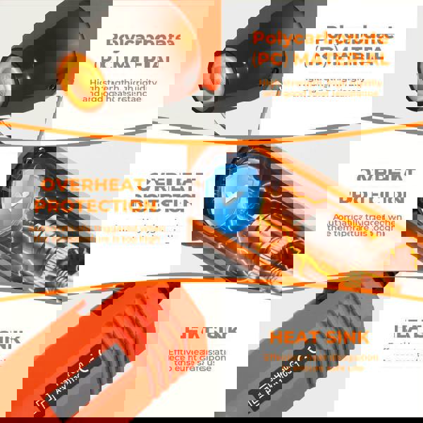 Traderight Hot Air Gun Portable Mini Heat Gun for DIY Crafts Shrink Wrapping