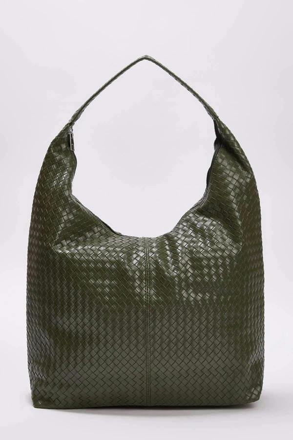 WOVCOR Knit Patterned Large Maxi Tote Women's Shoulder Bag