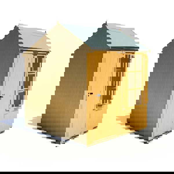 Shire Holt Apex Garden Shed Shiplap 7x7 - Best Shed