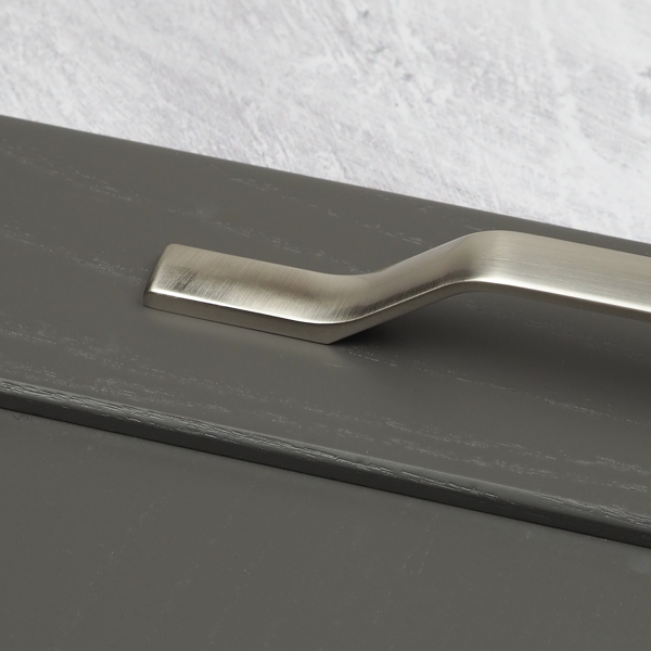Handle & Home 160mm / 192mm Satin Brushed Nickel Strap Cabinet Handle
