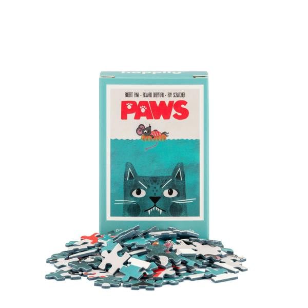 Happily Puzzles Paws - 99 Piece Mini Jigsaw Puzzle