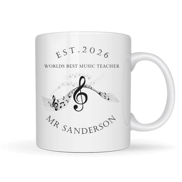 Personalised Musicians Mug Gift | Friend Musician Gift