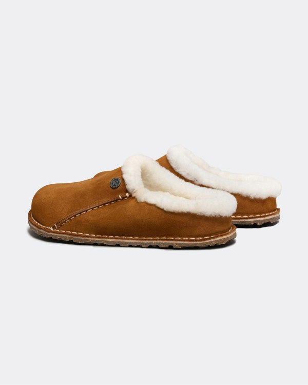 Birkenstock Zermatt Premium Shearling Suede Womens Clogs