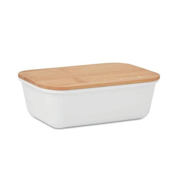 MidOcean Thursday Bamboo 1L Lunch Box - White - 