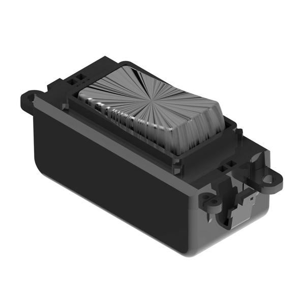 ENER-J Wireless Grid Switch Compatible with Gridpro plate, Satin Chrome (Eco Series)