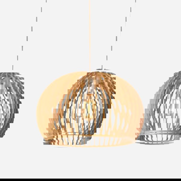 Lightsin Wooden Ceiling Pendant Light Modern Rustic Hanging Lamp for Living Room Kitchen Lightsin UK 