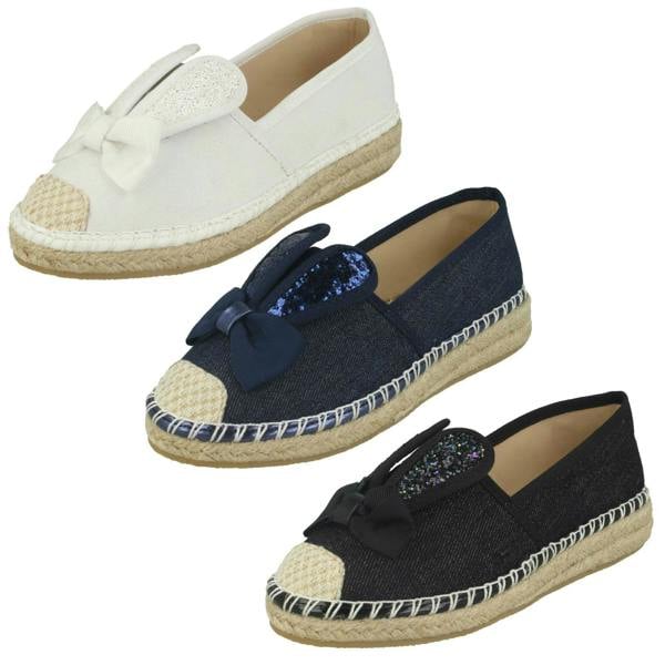 Spot On Girls Spot On Bunny Ears Casual Shoes