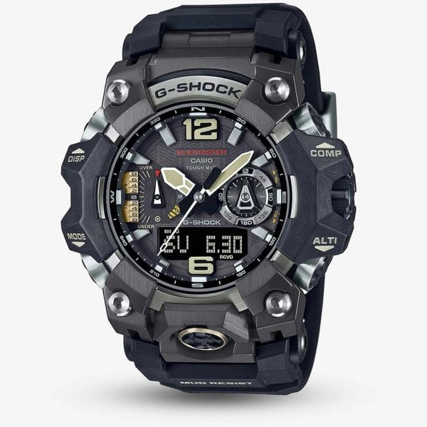 Casio G-Shock New Mudmaster Black Rubber Smart Watch GWG-B1000-1AER