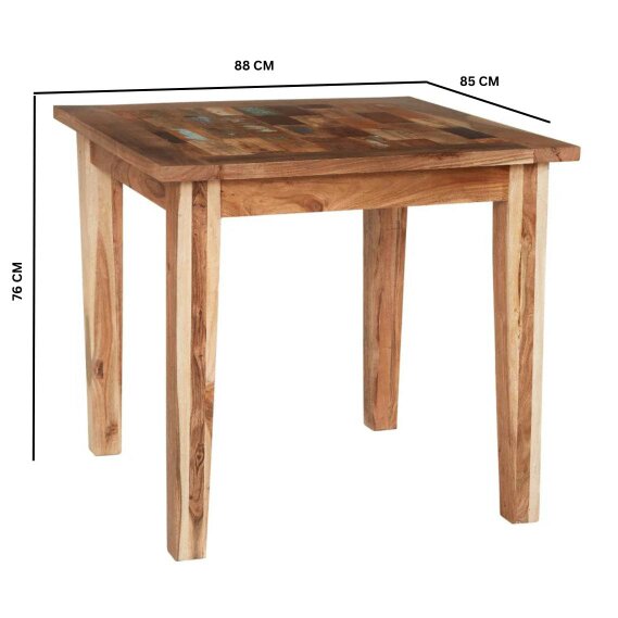 Wyld Haus Seattle Reclaimed Wood Small Dining Table