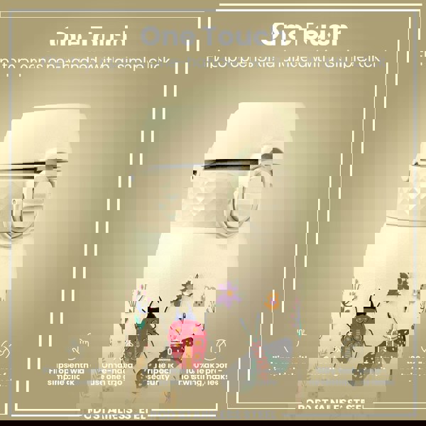 ION8 Leak Proof Kids Water Bottle, Stainless Steel, Bugs Life, 400ml (13oz)