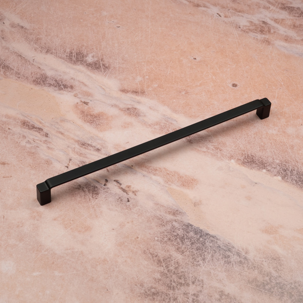 Handle & Home Matt Black Square D Handles