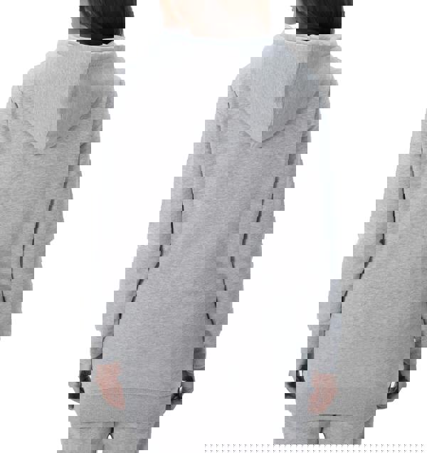 Smart Living Ladies Longline Crewneck Sweatshirt - Grey