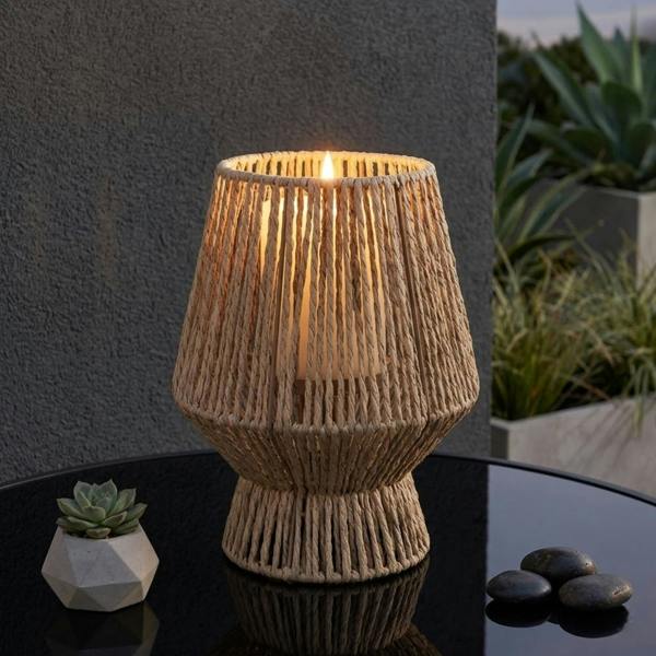 Garden Greatness Lunaria Braided Paper Garden Lantern