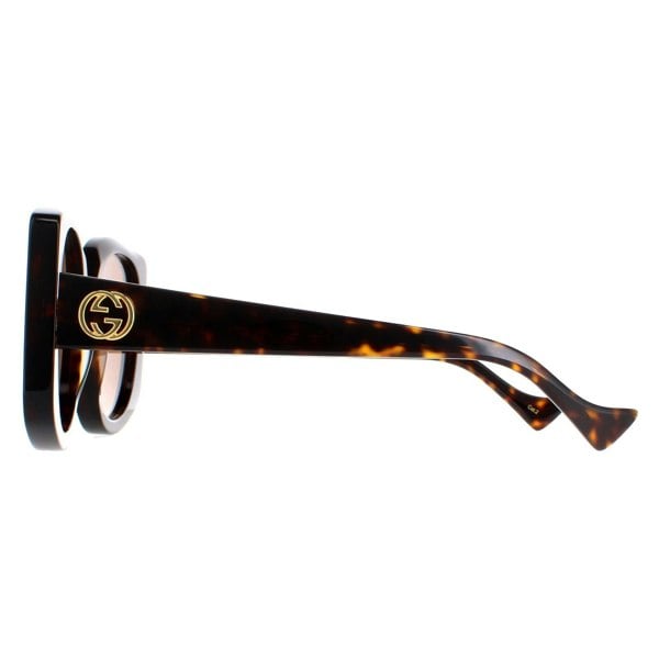 Gucci Sunglasses GG1257S 002 Dark Havana Brown