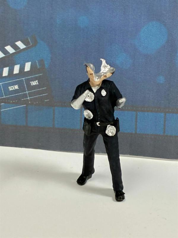 MCSlots Terminator 2 T-1000C Half Shot 1:43 Scale Painted Figure Cartrix CTPL032