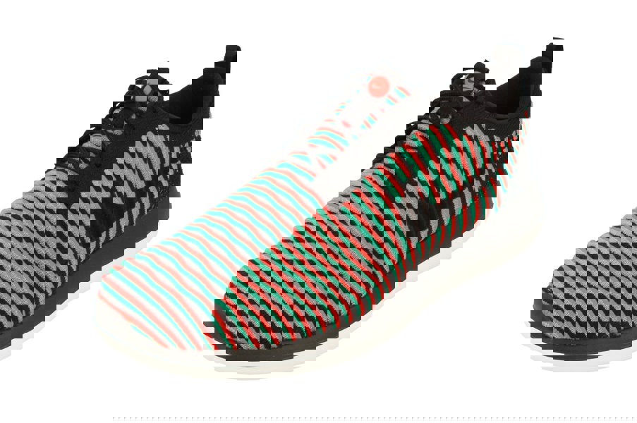 Nike Roshe Two Flyknit Mens 844833  003 - Black Bright Crimson 003 - Photo 0