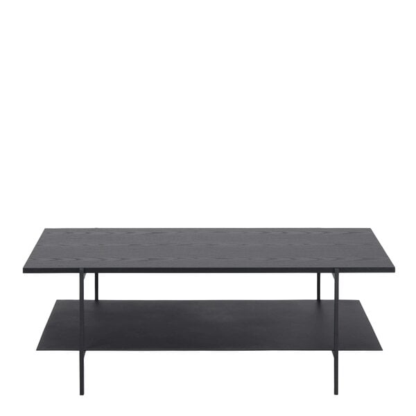 Wyld Haus Cambridge Black Coffee Table Bottom Shelf