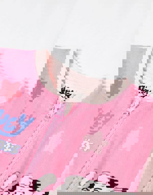 Bluey Girls Pink Character Onesie