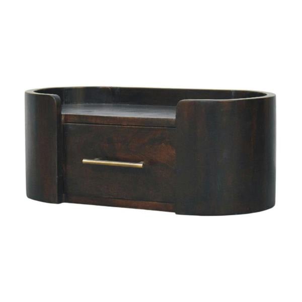 Artisan Furniture Solid Wood Valencia Wall-Mounted Bedside, 1 Drawer