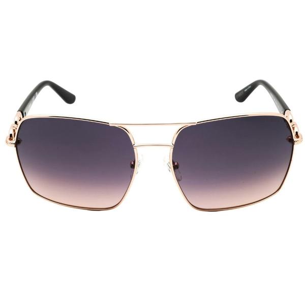 Guess GU00159 28B shiny rose gold / gradient smoke Sunglasses Female 63X17X130 One Size