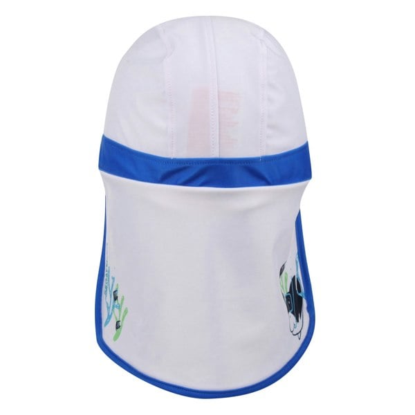 Regatta Childrens/Kids Protect II Bubbles The Shark Cap - Hawaiian Blue