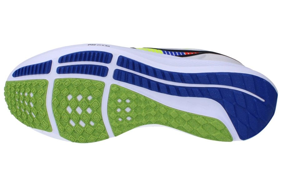 Nike Air Zoom Pegasus 39 PRM Mens Dx1627  100 - White Black Summit White Volt 100 - Photo 4