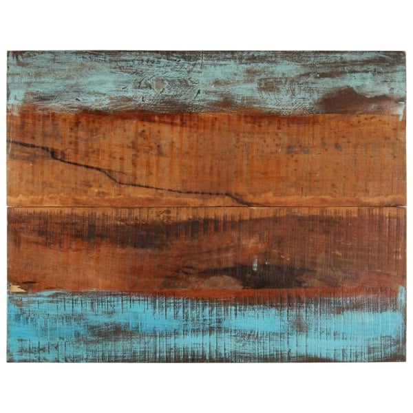 Berkfield Rectangular Table Top 70x90 cm 25-27 mm Solid Reclaimed Wood