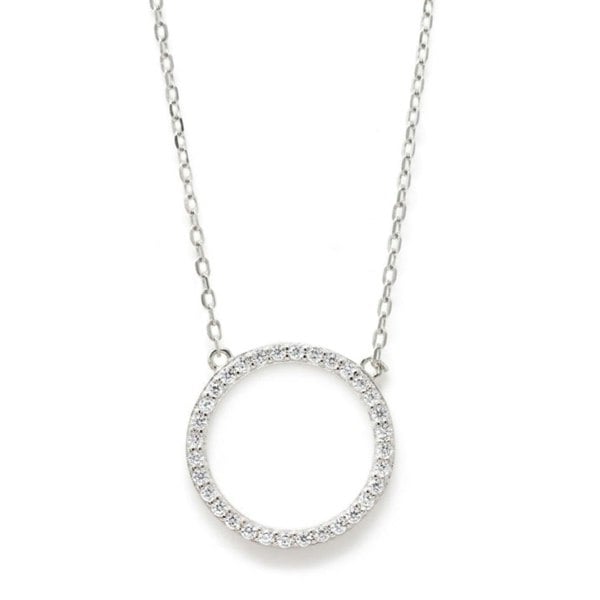Say It With Circle of Life Necklace - Sterling Silver
