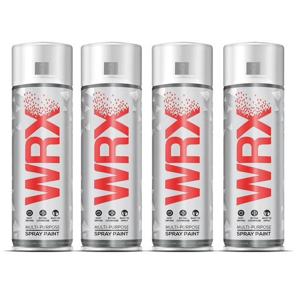 WRX 4X WRX Traffic White Spray Paints 400ml
