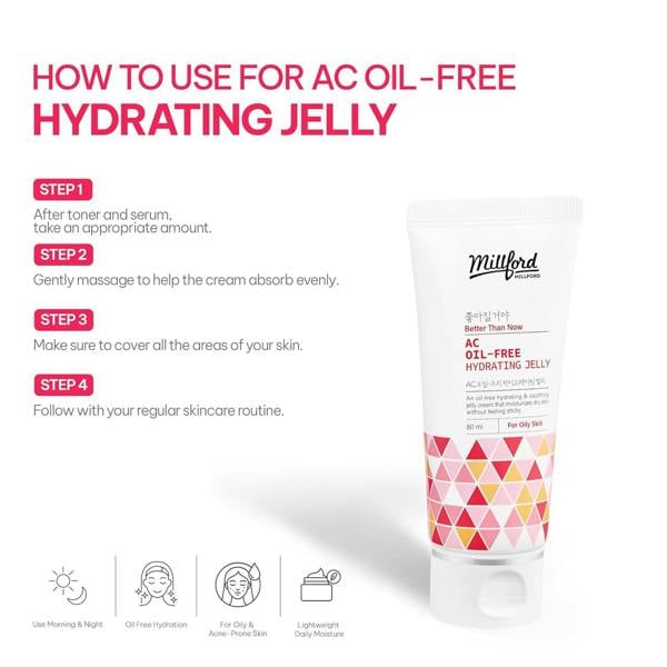 MILLFORD AC Oil-Free Hydrating Jelly 80ml