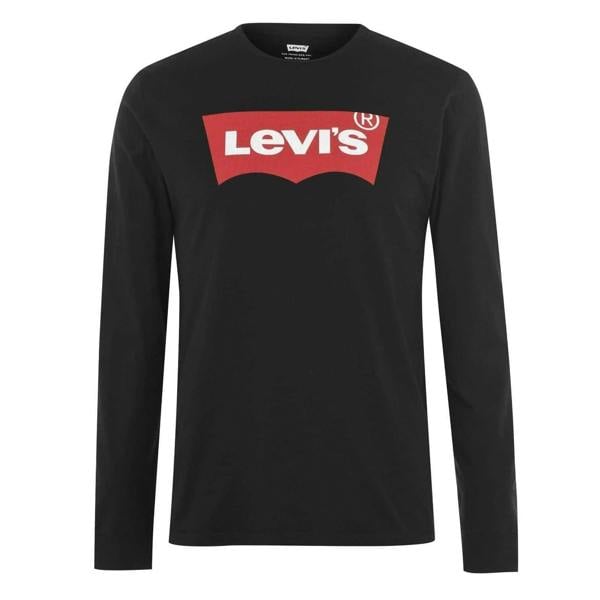 Levis Mens Bat Wings T-Shirt - Black - 