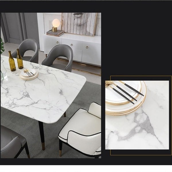 Malvern Dining Table, White-Weilai Concept-Weilai Concept